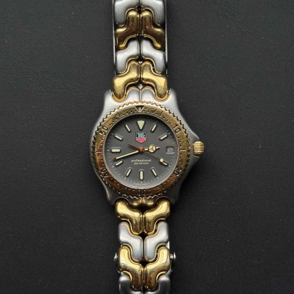 Tag Heuer Unisex S/el Sports Elegance Two Tone Wrist Watch